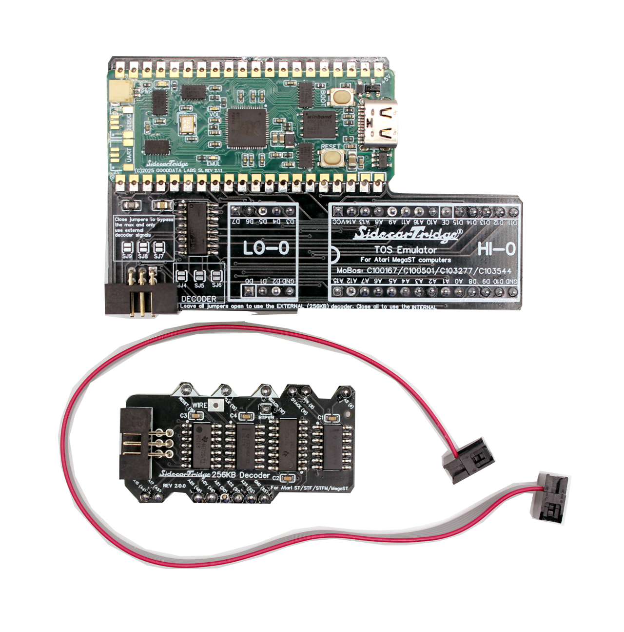 SidecarTridge® 256KB Decoder + TOS Emulator for Atari ST/MegaST