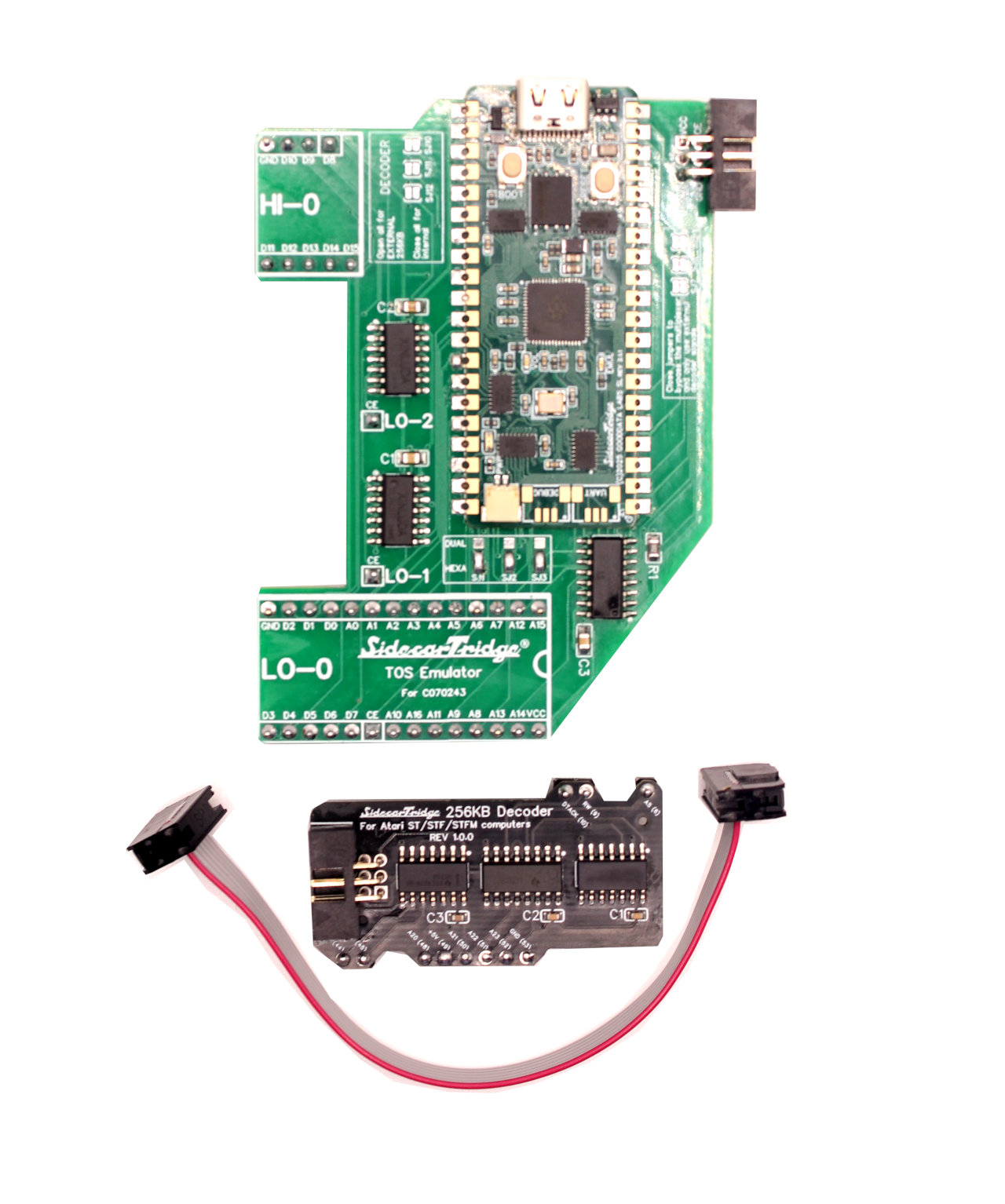 SidecarTridge® 256KB Decoder + TOS Emulator for Atari ST/MegaST
