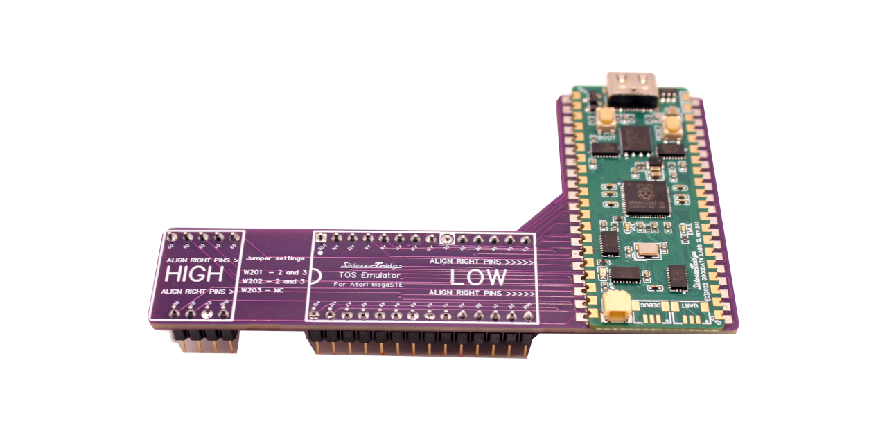 SidecarTridge® TOS Emulator for Atari ST/E and MegaST/STE