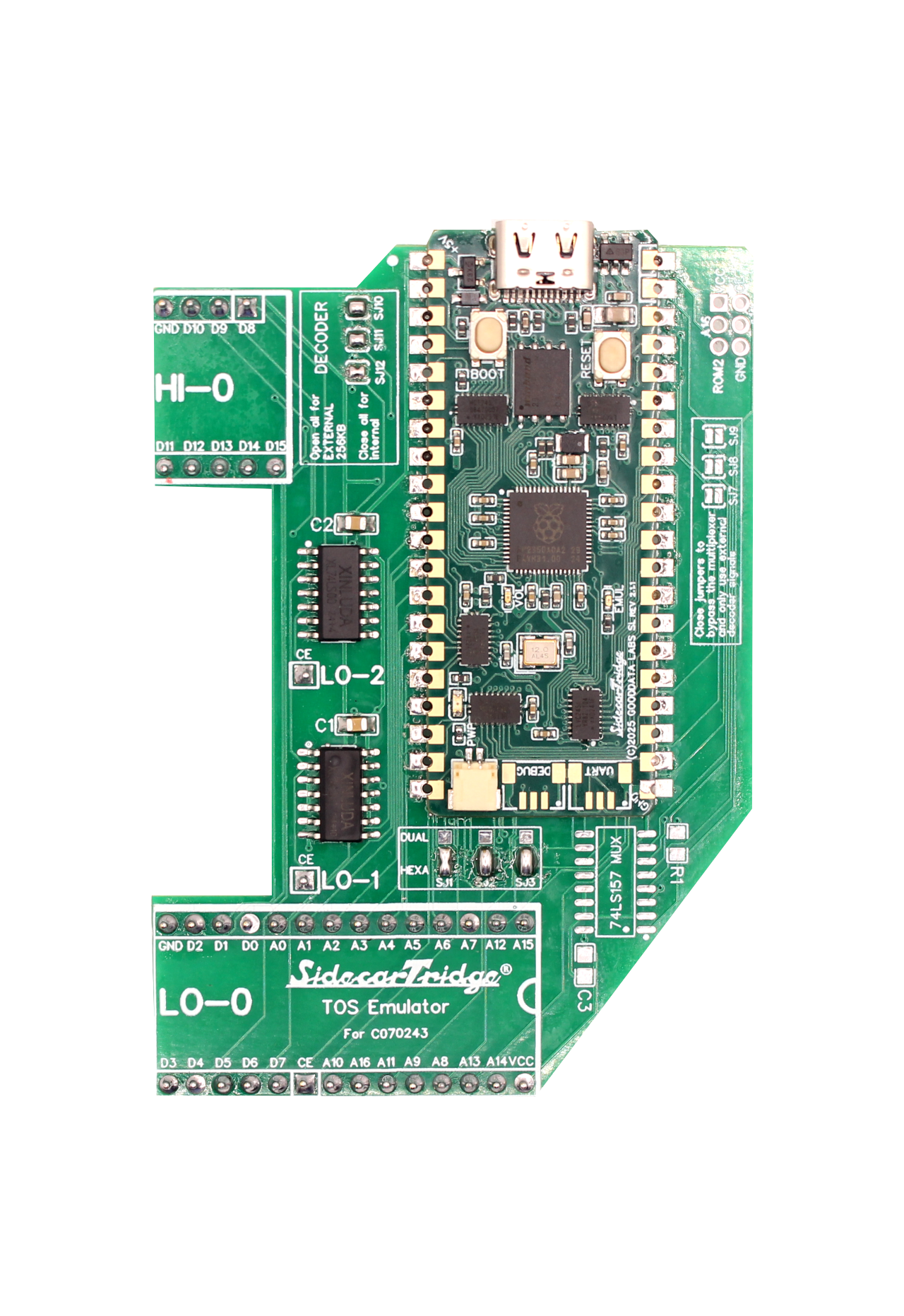SidecarTridge® TOS Emulator for Atari ST/E and MegaST/STE