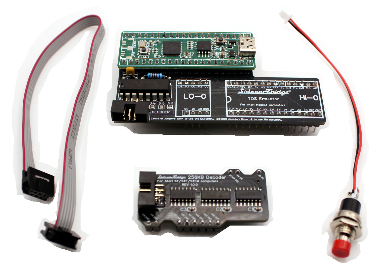 SidecarTridge® 256KB Decoder + TOS Emulator for Atari ST/MegaST