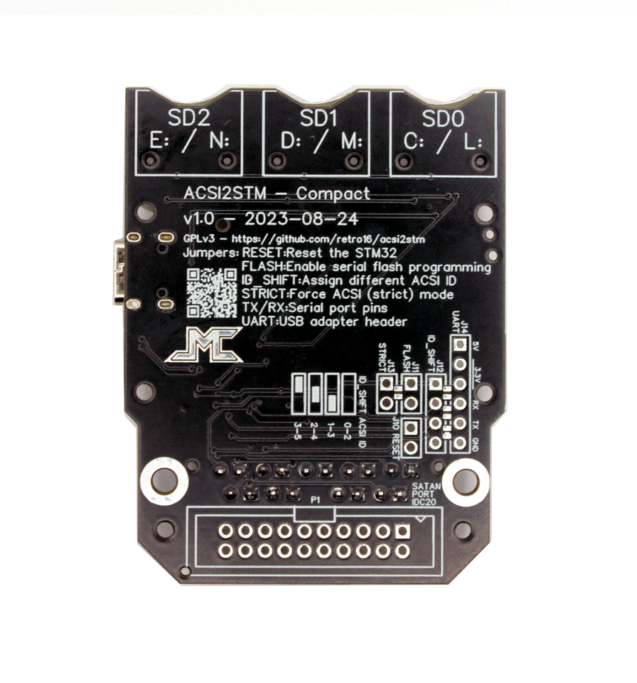 Emulateur De Disque Dur ACSI2STM Pour Atari ST STF STE Mega ST/STE - Hard Drive - Foto 5