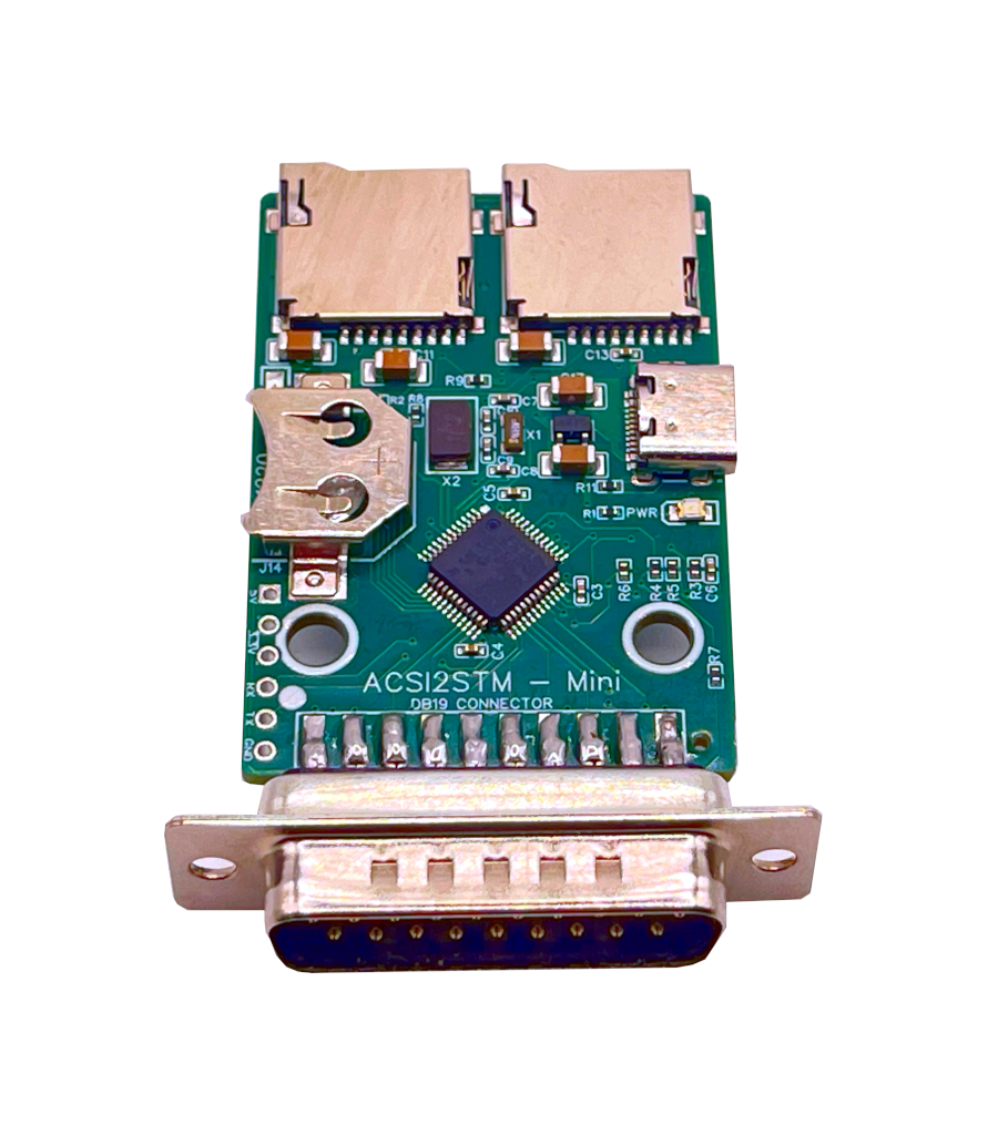 ACSI2STM Mini Hard Disk for Atari ST series