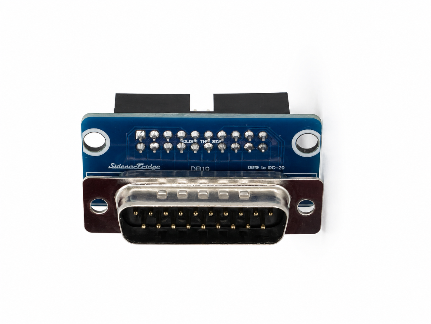 DB19-to-IDC20 Adapter + Ribbon Cable