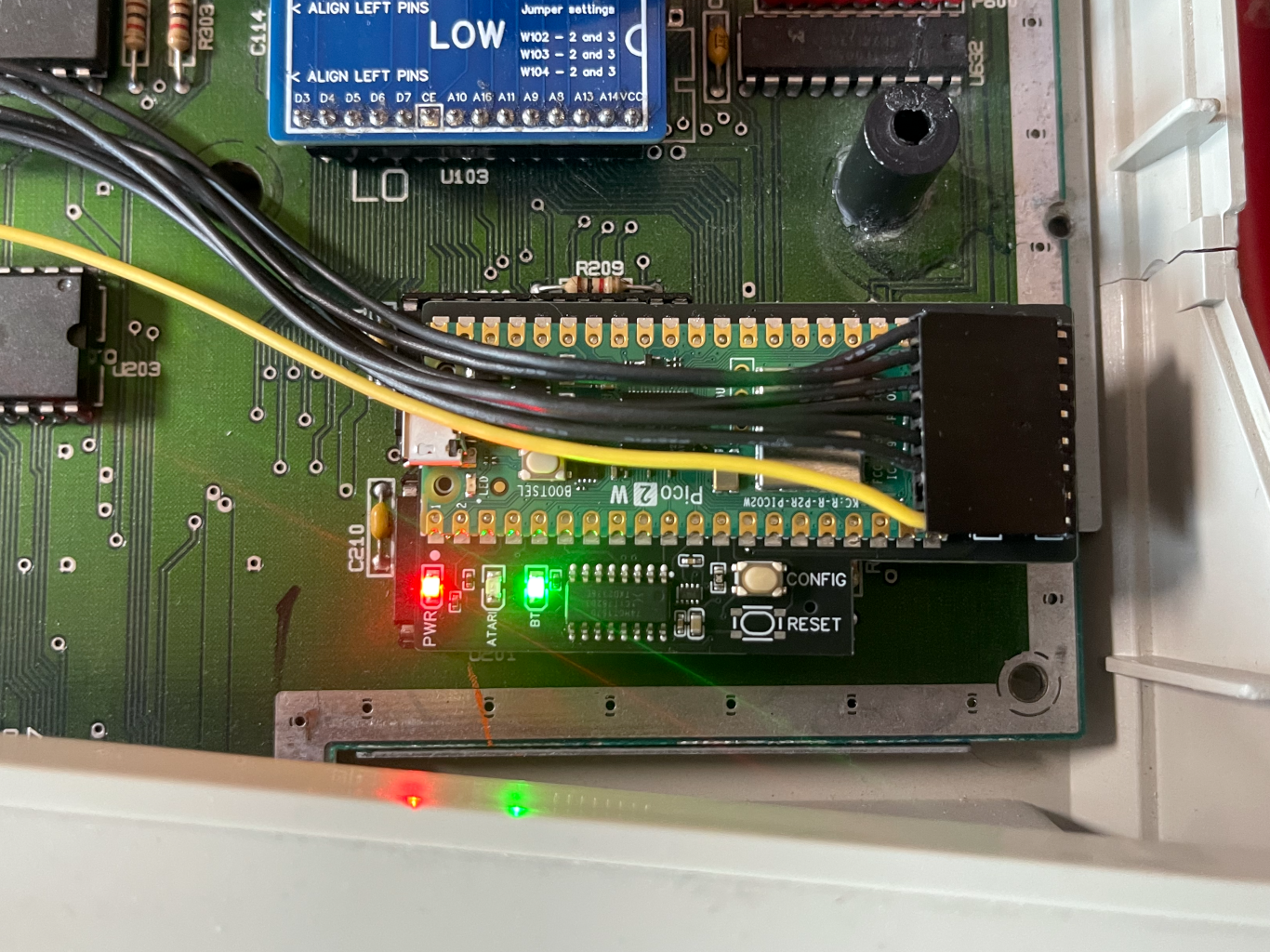 SidecarTridge Croissant Keyboard Emulator for Atari ST/STe