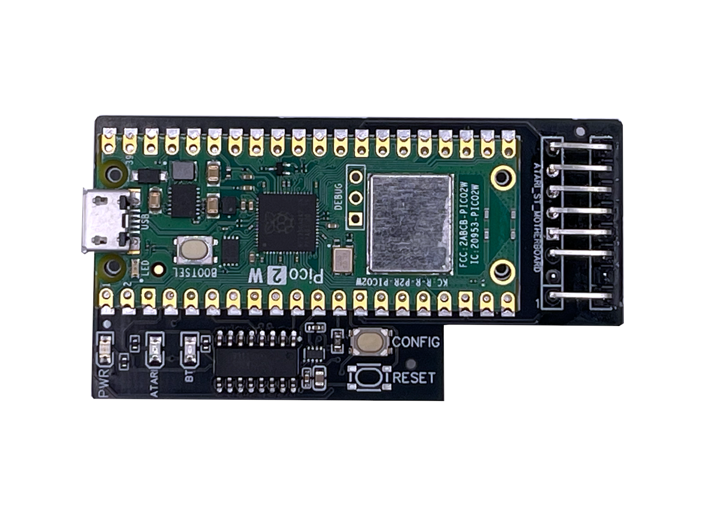 SidecarTridge Croissant Keyboard Emulator for Atari ST/STe