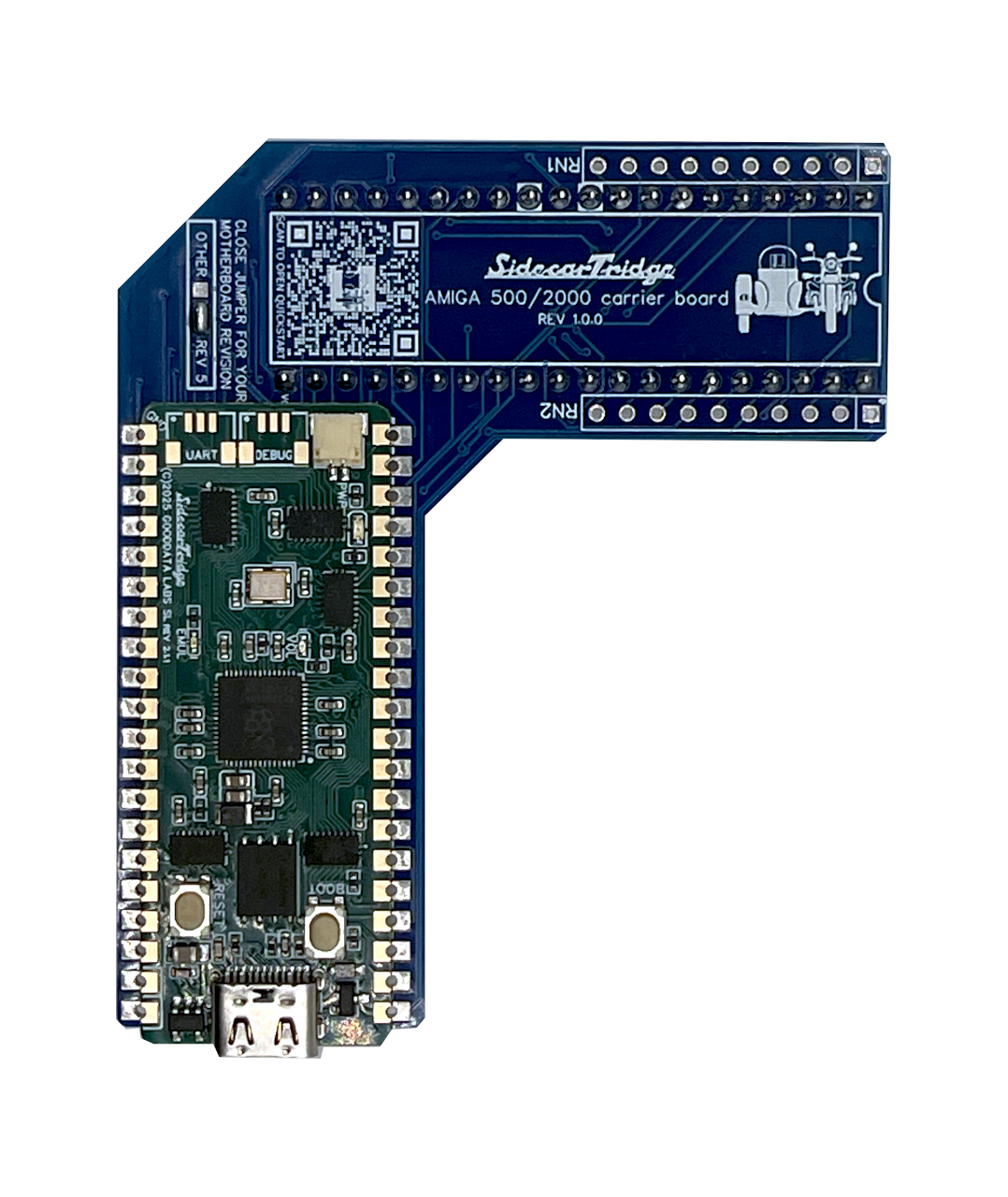 SidecarTridge® Kickstart Emulator for Amiga 500 / 2000
